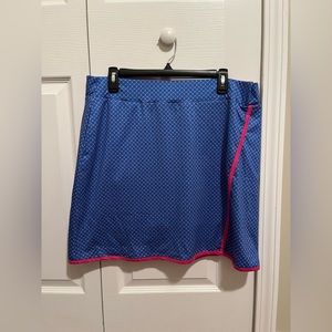 Court Haley Women’s 17 in. Geometric‎ Dot Pocket Skort | XL | NWOT